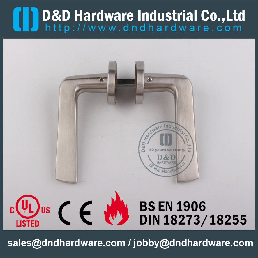 D & amp؛ D Hardware-stainless steel 304 solid door handle DDSH022
