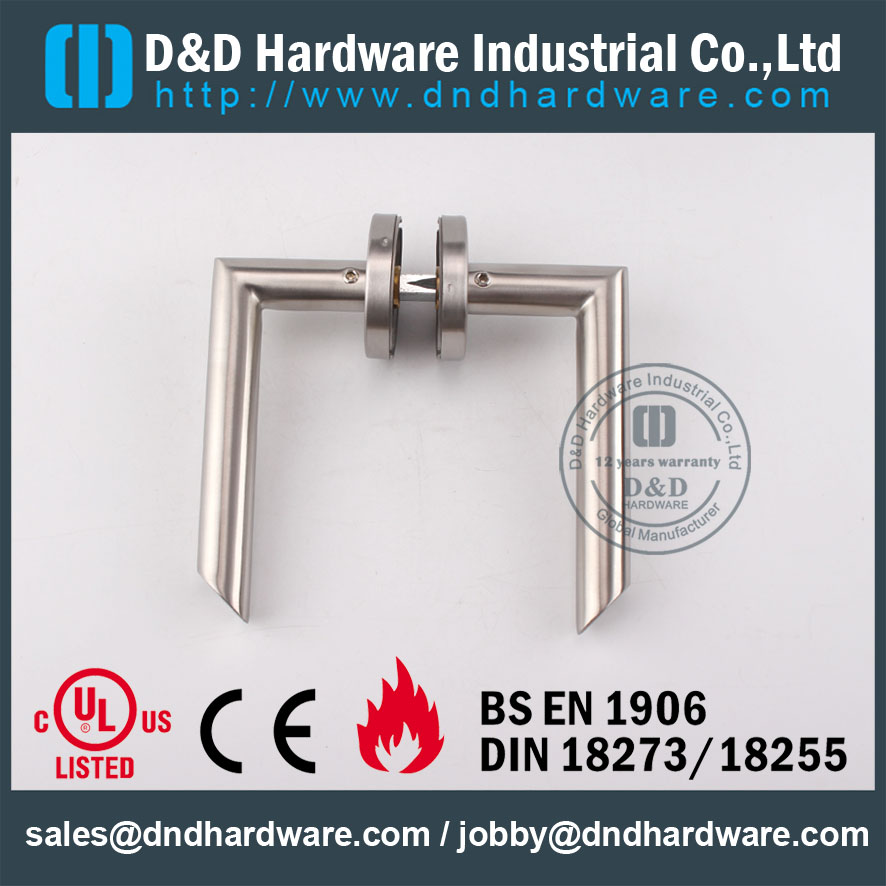 د & د أجهزة التصميم الزخرفية أنابيب ليفر مقبض DDTH012