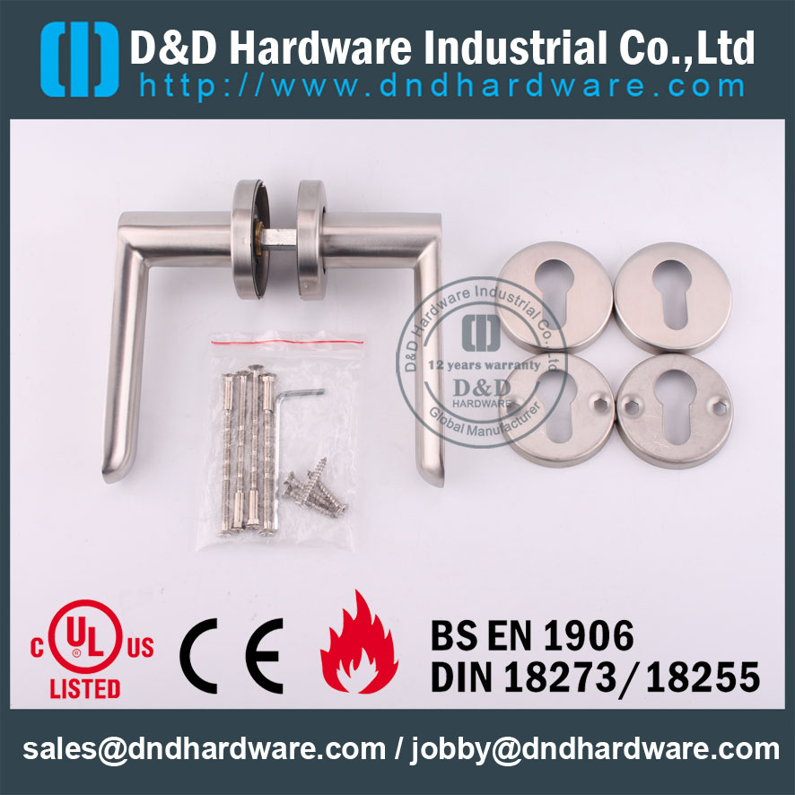 D & amp؛ D Hardware-Manufacture Hardware SSS Door handle DDSH009