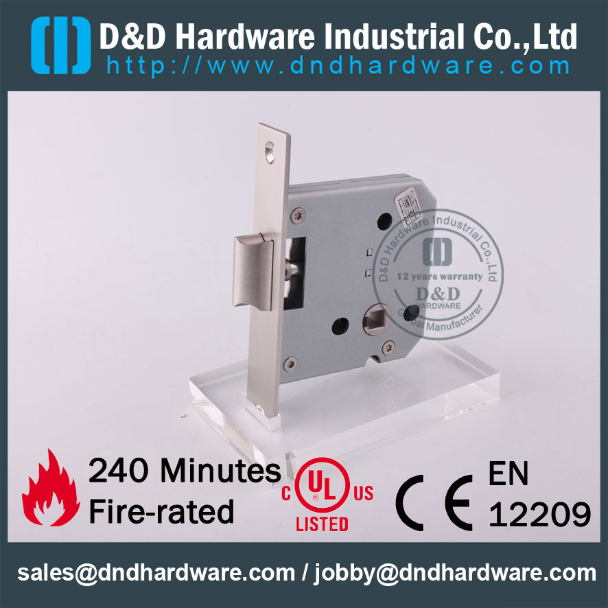 D & D الأجهزة الصف SS304 الباب الملحقات قفل الجسم DDML028