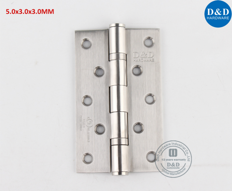 Grade304 UL Fire Rated Ball Bulning Hinge-D & D الأجهزة
