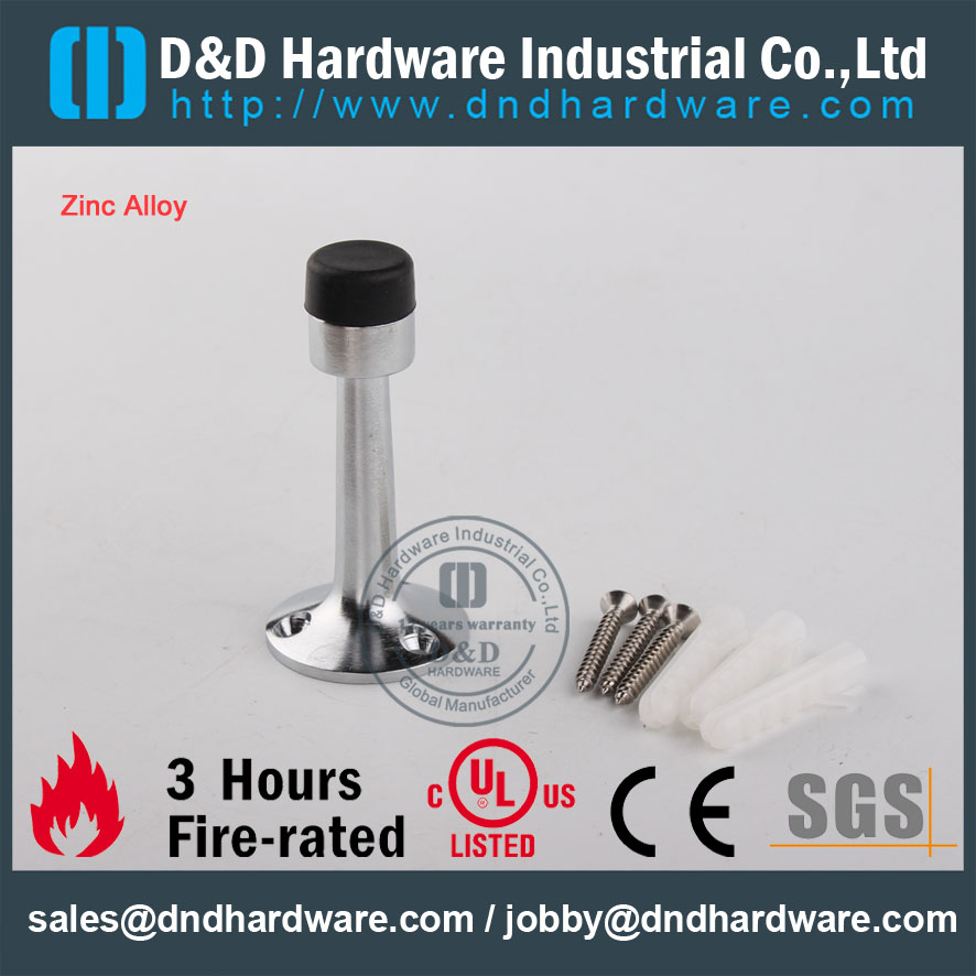 D&D Hardware-Zinc Alloy Modern Door Door Stopper DDDS019