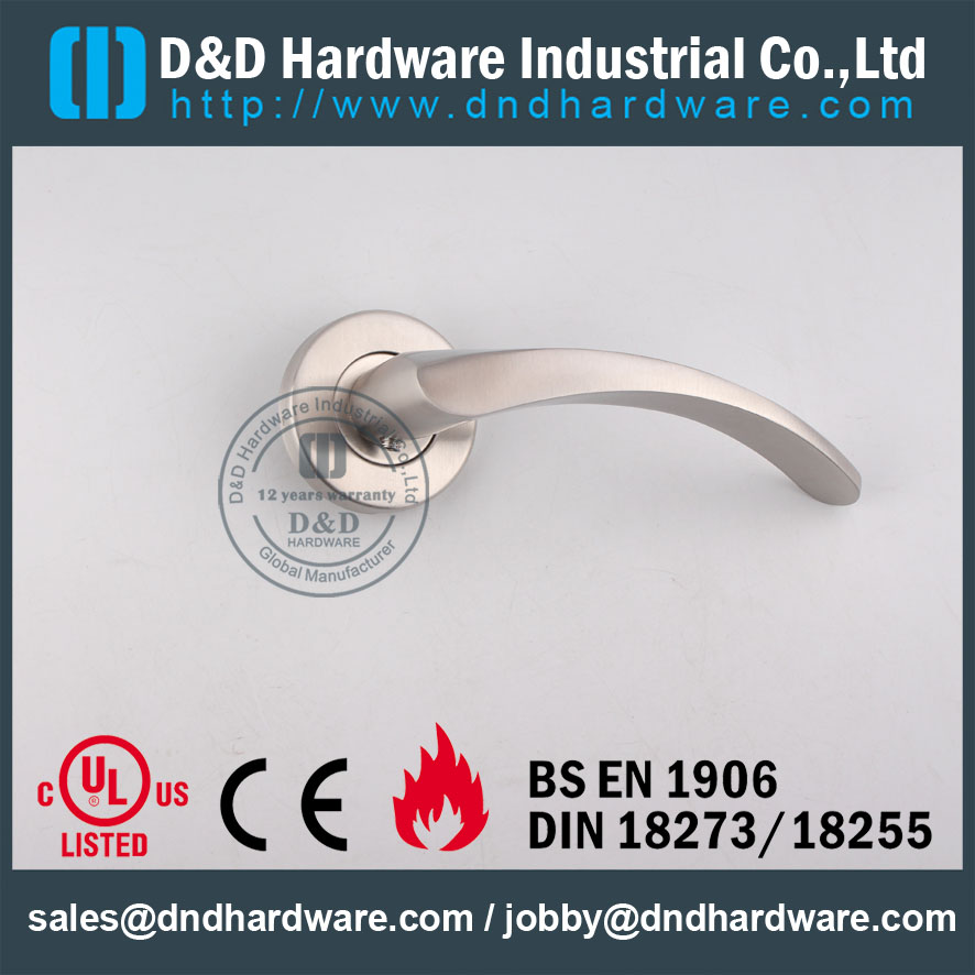 D & amp؛ D Hardware-EN1906 مقبض الباب Steell Door DDSH013