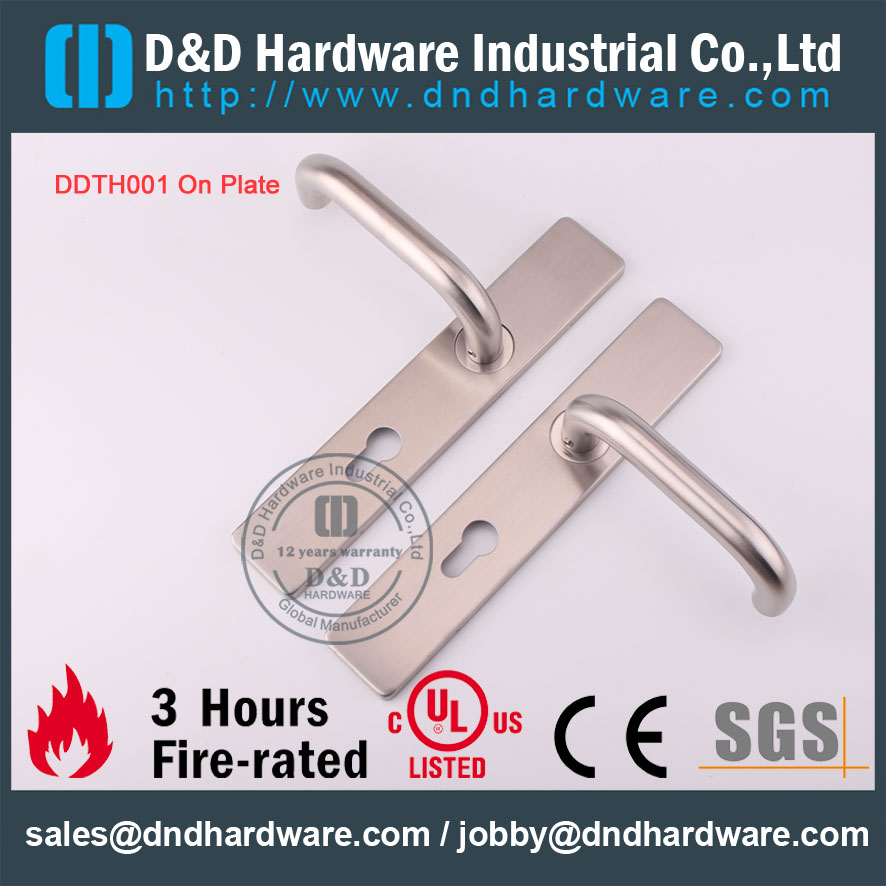 D & أمبير ؛ D الأجهزة الداخلية الحديثة SS304 مقبض ذراع الرافعة على لوحة DDTP004