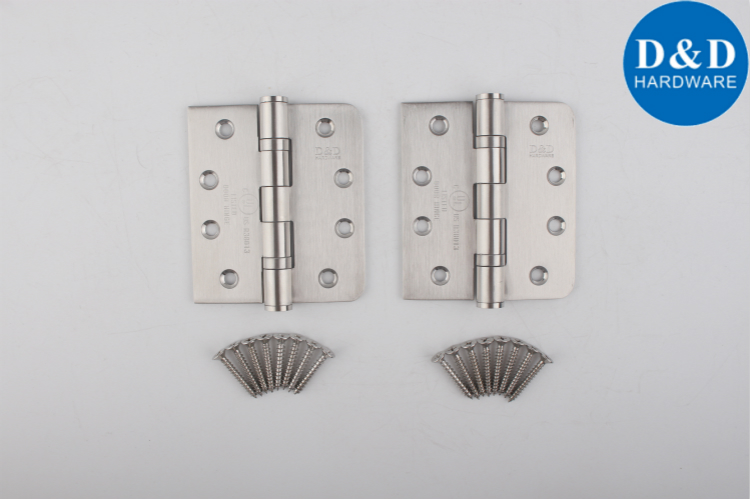 SUS304 One Round Corner One Square Corner Hinge-D & D الأجهزة