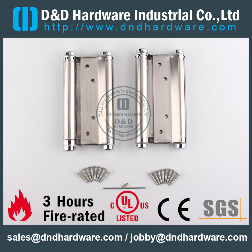 D & D الأجهزة بالجملة الصف SS304 Spring Hinge DDSS038