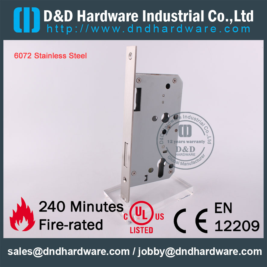 D & D الأجهزة البيع بالجملة الصف SS304 Deadbolt Lock DDML013