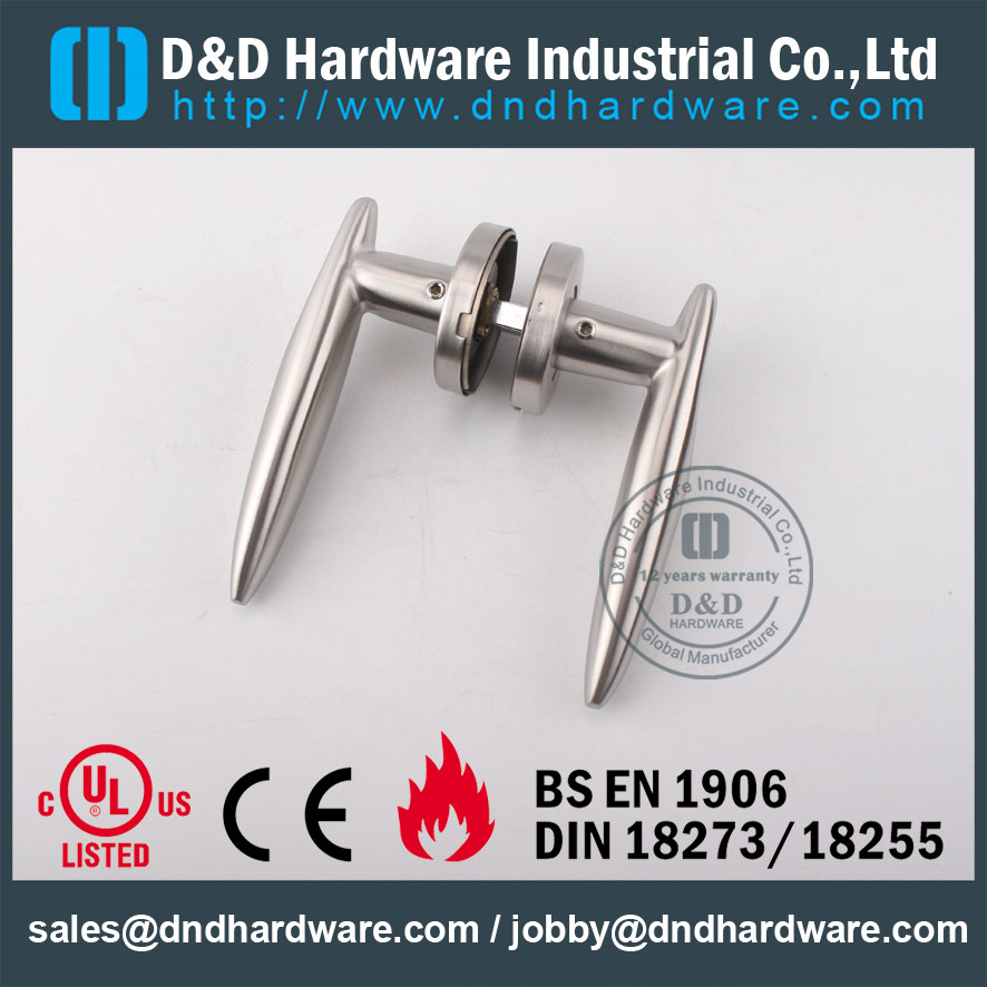 D & amp؛ D Hardware- Europe Design Solid Door handle DDSH020