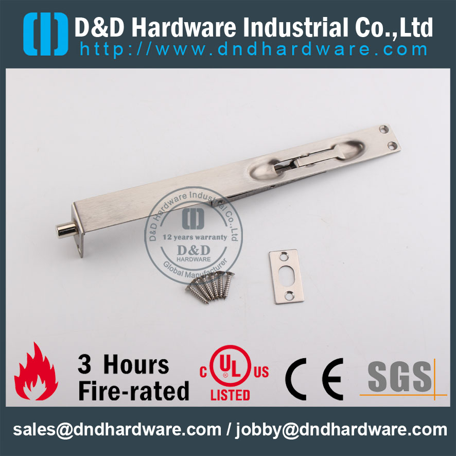 D & أمبير ؛ D الأجهزة -10 بوصة البناء الأجهزة SSS باب بولت DDDB006