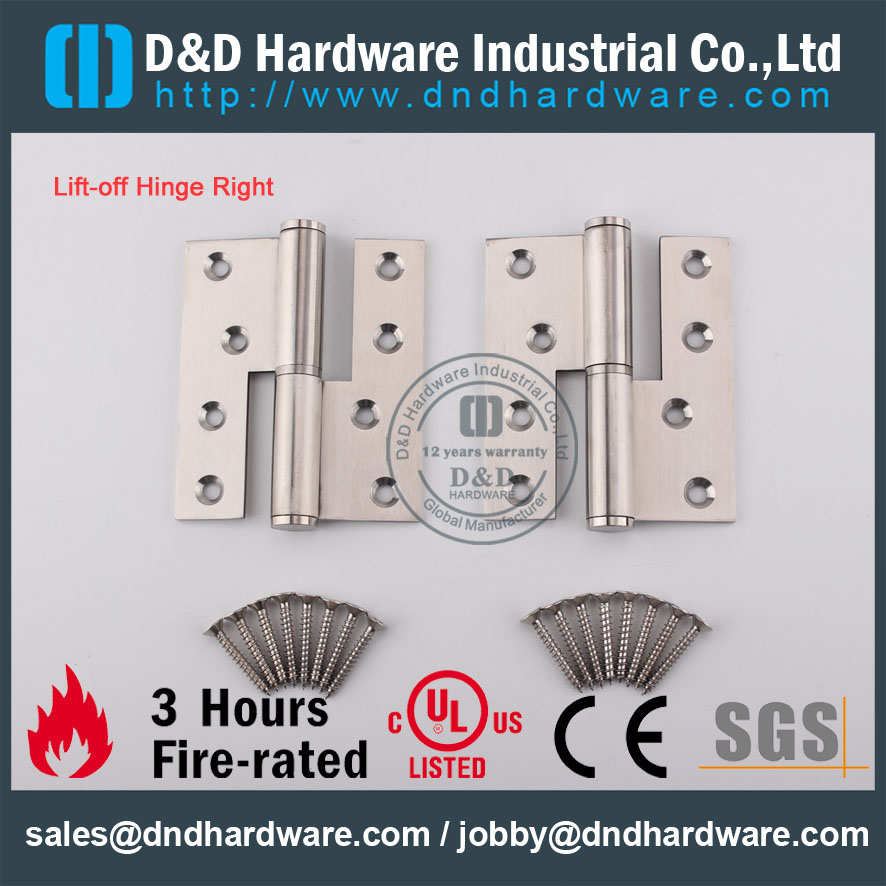 D & D الأجهزة المعمارية الأجهزة SS304 رفع المفصلي DDSS018