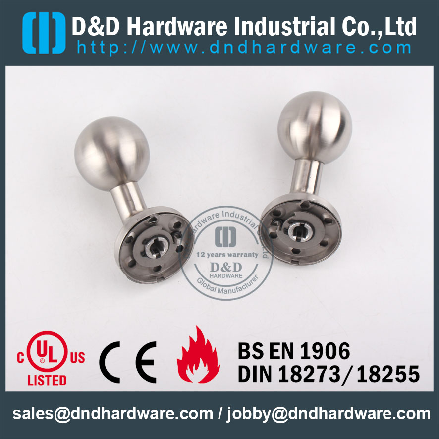 D & أمبير ؛ D Hardware-EN 1906 مقبض النافذة مقبض الفولاذ المقاوم للصدأ DDTH032