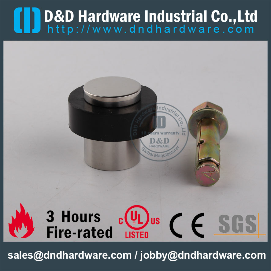 D&D Hardwareless Stainless Floor Floor Stopper Ddds007