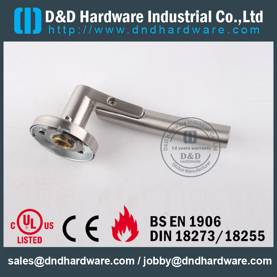 D & amp؛ D Hardware-Door Hardware SS304 مقبض ذراع صلب DDSH017
