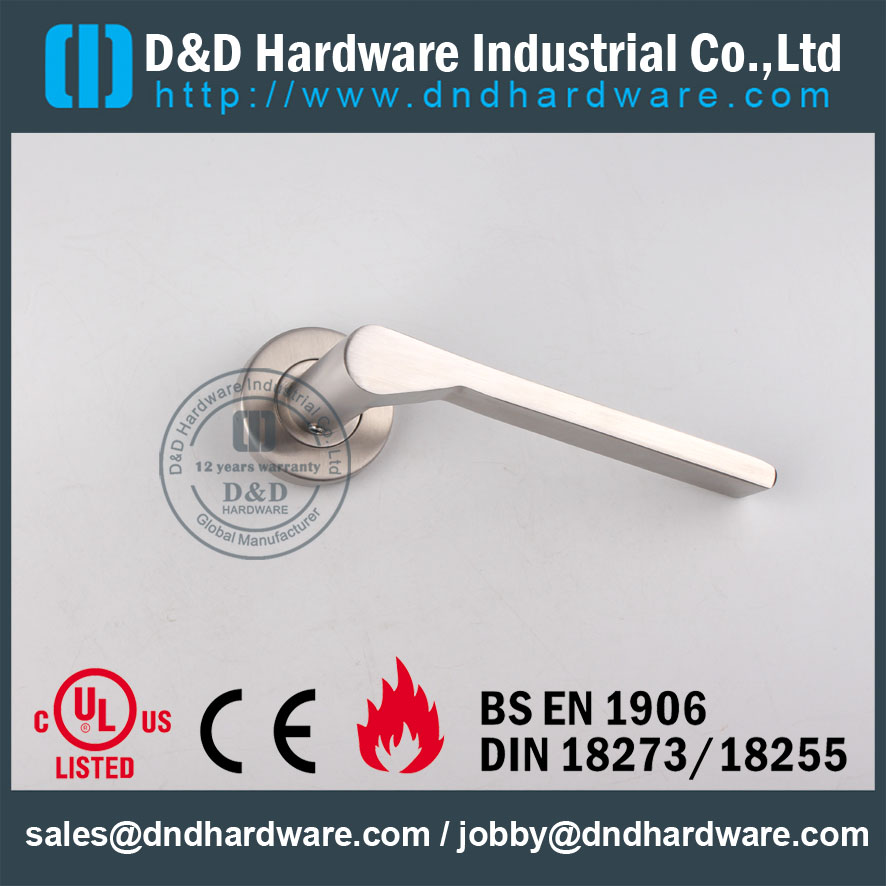 D & amp؛ D Hardware-CE Fire Door Door رافعة مقبض DDTH022