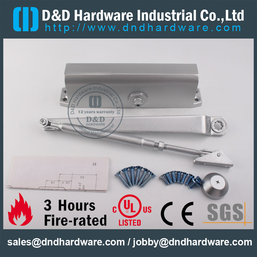 D & أمبير ؛ D الأجهزة الباب المناسب الألومنيوم الباب أقرب DDDC-074
