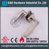SUS304 Designer Lever Handle على الورد للأبواب المعدنية المجوفة مع PVD-DDSH044