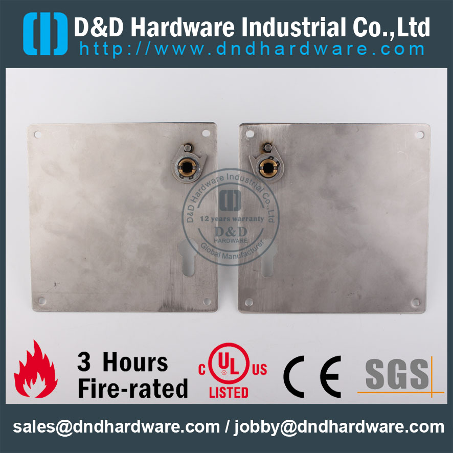 D & أمبير ؛ D الأجهزة بالجملة الصف SS304 رافعة مقبض الباب مع لوحة DDTP001