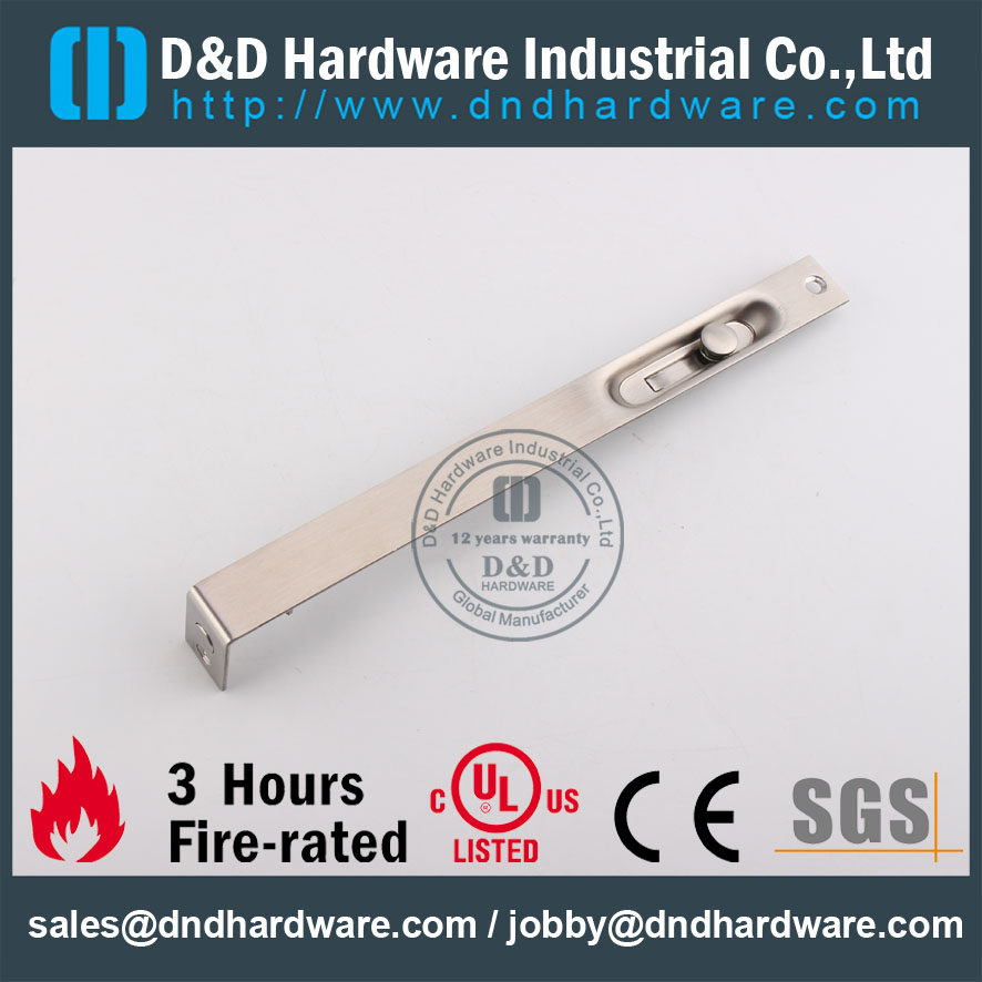 د & أمبير ؛ د الأجهزة الأجهزة البناء SS304 فلوش بولت DDDB005