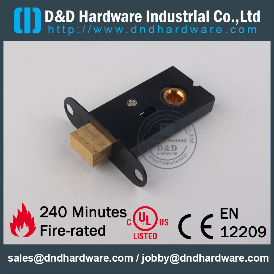د & د الاكسسوارات الباب الأجهزة النحاس WC Deadbolt DDML032