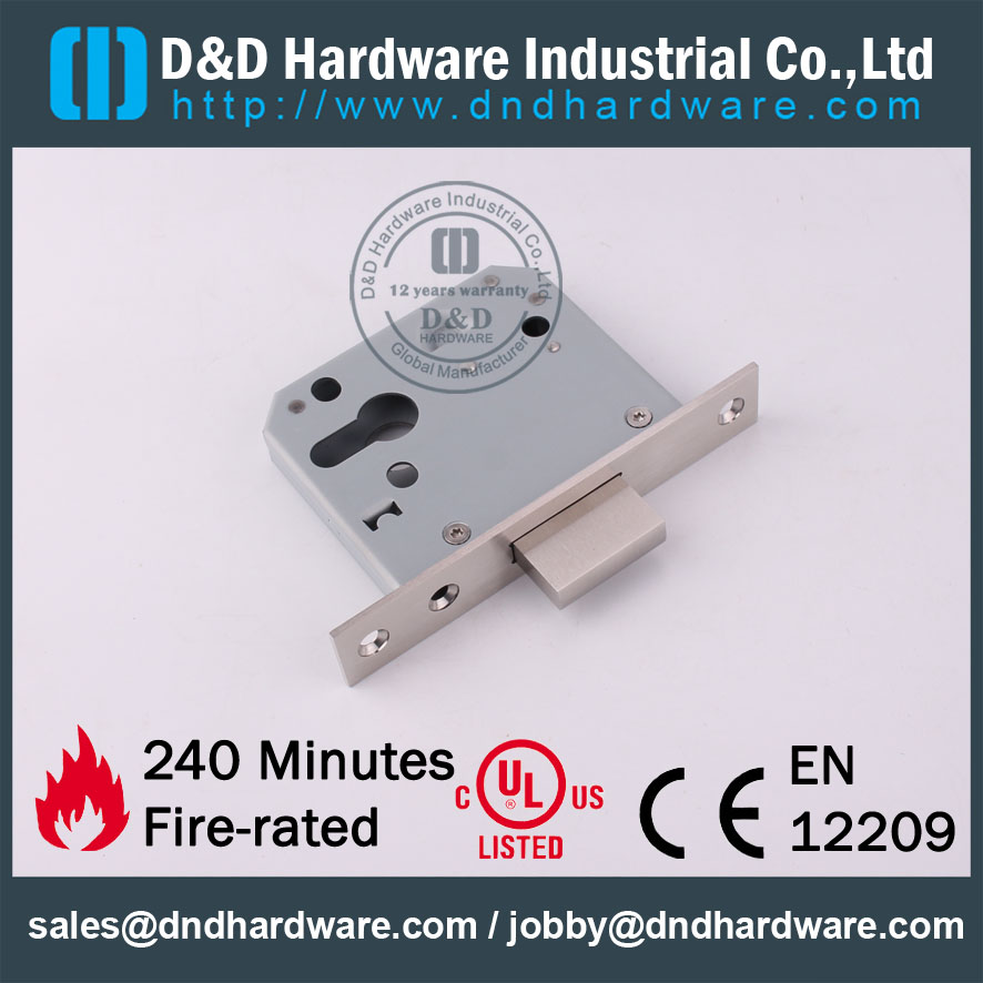 د & د أجهزة البناء الأجهزة الفولاذ المقاوم للصدأ نقر القفل DDML029-A