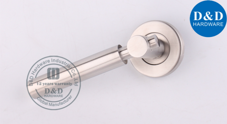 Chrome Solid Lever مقبض الباب الخارجي- D & أمبير ؛ الأجهزة D -D & amp؛ D الأجهزة