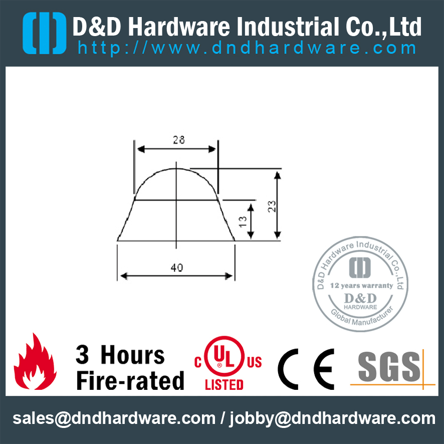 شنت SUS 304 جدار جبل نوع الباب سدادة الباب الخارجي ، DDDS044