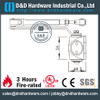 سبيكة الألومنيوم ذات نوعية جيدة من الحريق العملي المقنن عن الباب الخشبي- DDDC007