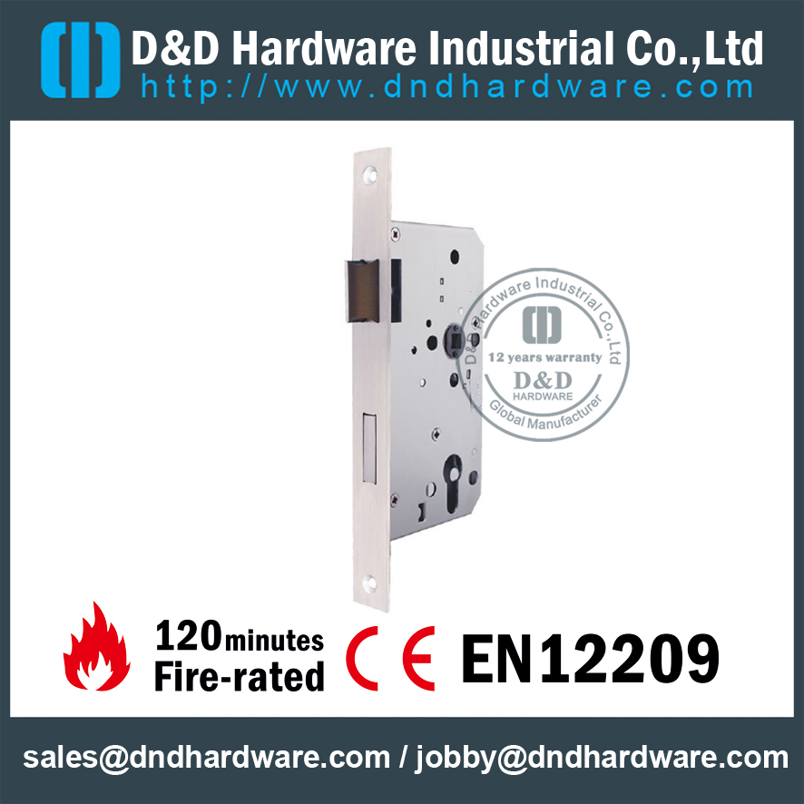 DDML009-E-Fire تصنيف النظافة الإيقاع Escape Lock-DD-Hardware