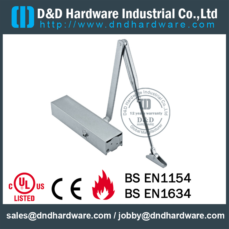 باب توثيق أوتوماتيكي من سبائك الألمنيوم عملي - باب للحديد - DDDC-50V