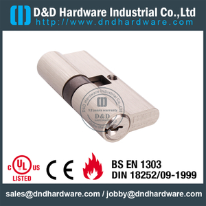 أسطوانة قفل مزدوجة من النحاس الصلب- DDLC003
