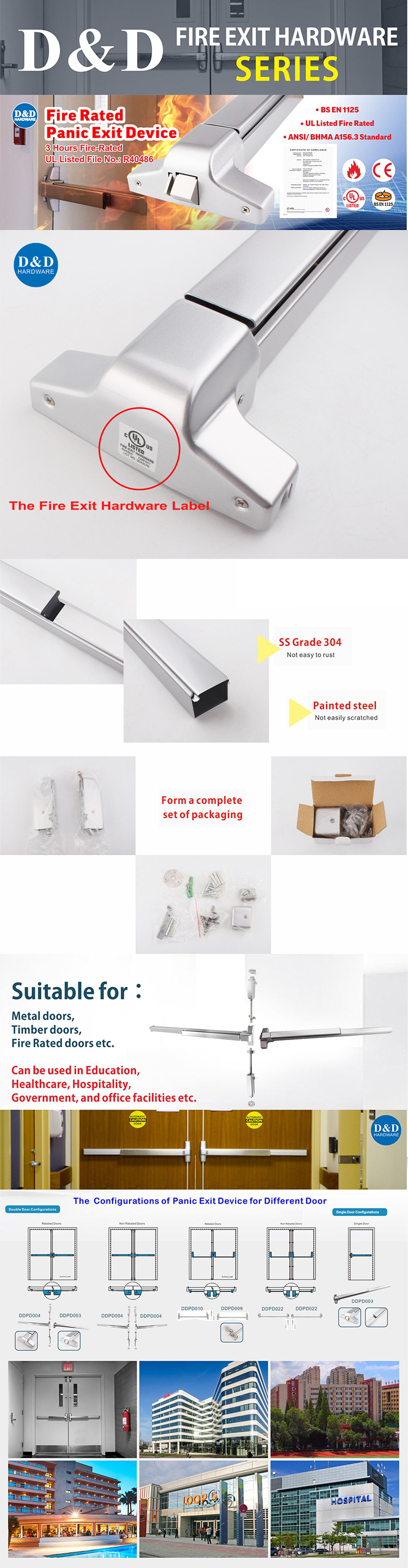 DDPD004 Fire Exit Hardware 1
