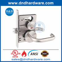 سلامة SS304 ANSI GRADE 1 Mortice Lock لـ Front Door-DDAL22 F22