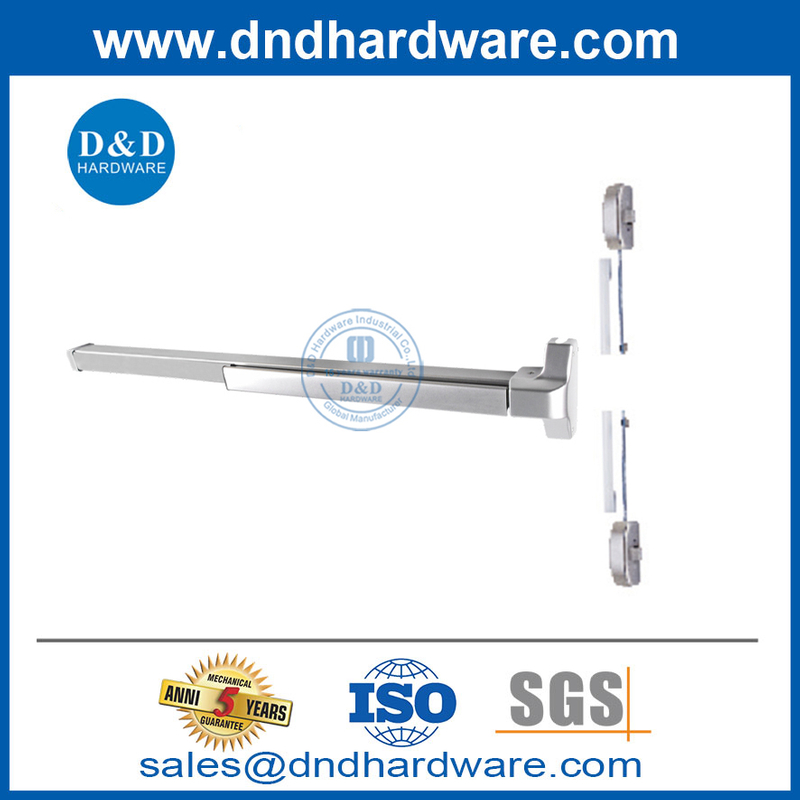 2 نقطة قفل الفولاذ المقاوم للصدأ والألومنيوم القضيب الرأسي Device-DDPD304