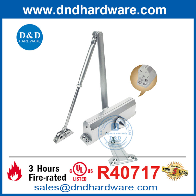 يلقي الألومنيوم UL Fire BC Door أقرب إلى كبار السن والمعوقين DDDC020BC