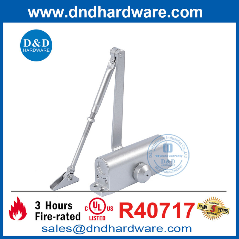 UL Fire Slow Open 40-65kg تحمل الباب التجاري الهيدروليكي الأقرب إلى DDDC038