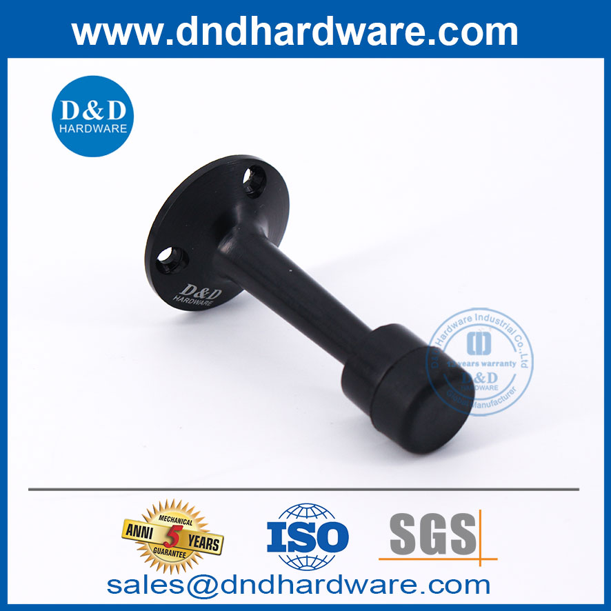 سدادة الباب السوداء جودة الزنك عالي الجودة لغرفة النوم DDDS019