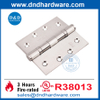 UL المدرجة في SS316 Fire Fire Durise Door المفصل للباب التجاري DDSS001-FR-4X3.5x3.0