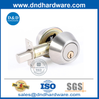 زنك سبيكة ساتان الفضة نيكل جديد الباب الأمامي قفل أسطوانية deadbolt-ddlk023