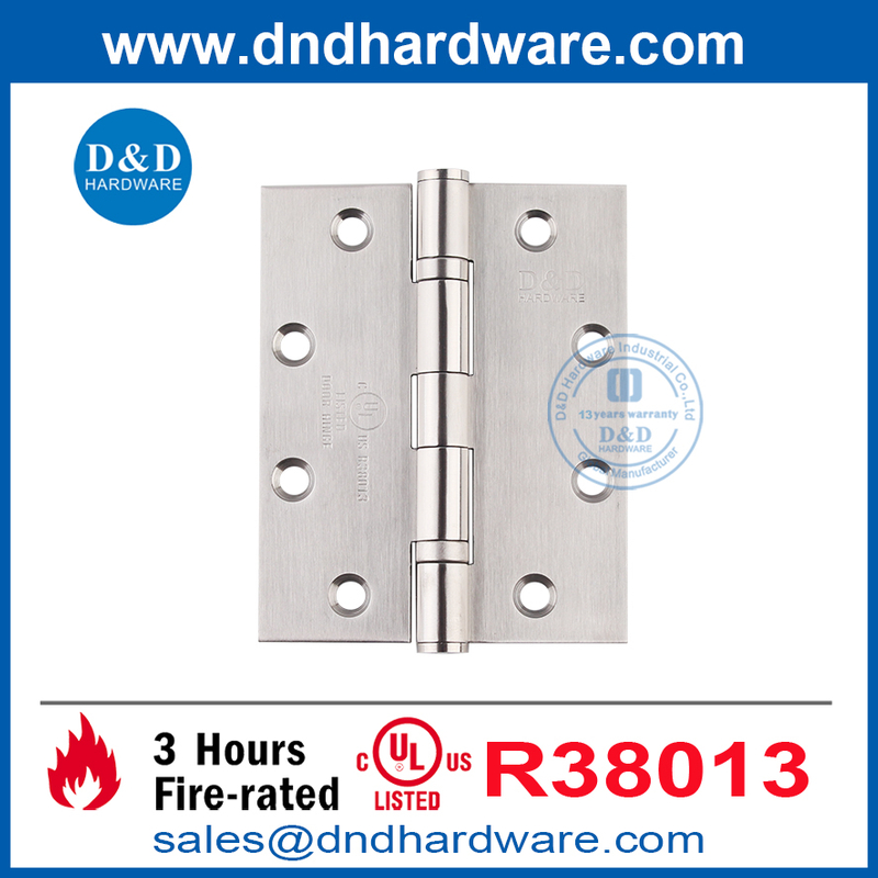 عالي الجودة من الفولاذ المقاوم للصدأ 316 محمل الكرة مفصلات مع UL 10C-DDSS005-FR-5X4X3.0