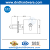 قفل باب الدخول مع Deadbolt الزنك سبيكة مزدوجة اسطوانة deadbolt lock-ddlk021