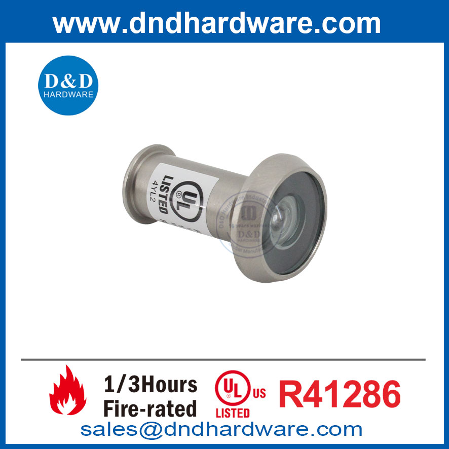 180 نسخة من UL Fire Door Safety Peaphole Viewer مع Cover-DDDV010