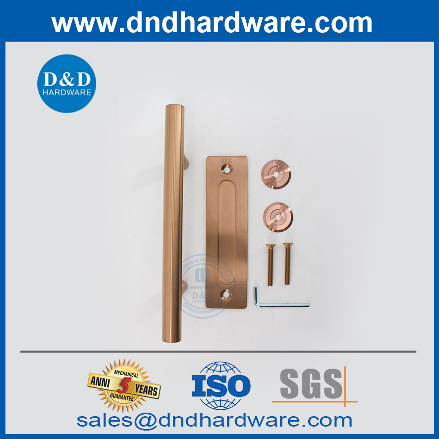 الفولاذ المقاوم للصدأ منزلق الباب مقبض الحمام الفندق دش زجاج الباب مقبض DDBD102