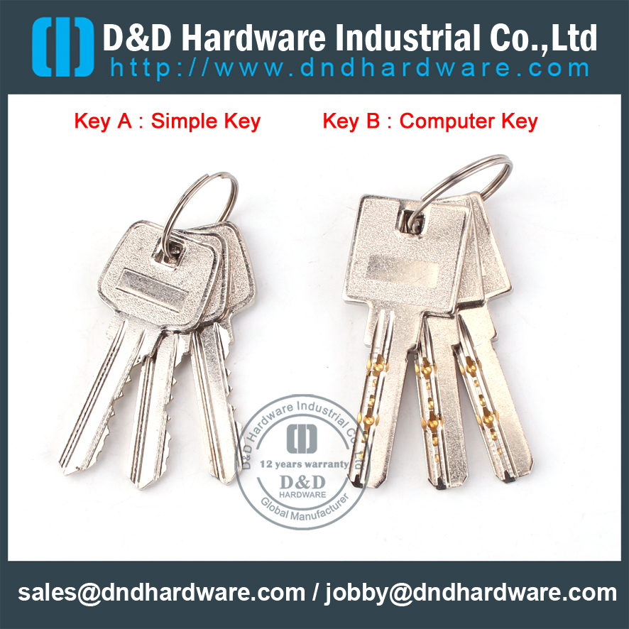 مفاتيح نحاسية ييل Euro Thumbturn Cylinder-DDLC004