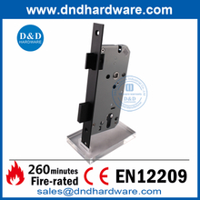 CE Mark SS304 قفل وشاح أسود غير لامع مقاوم للحريق-DDML009