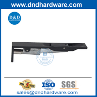 6 بوصة مات أسود SS304 عمل رافعة الترباس الترباس للباب الخشبي DDDB001