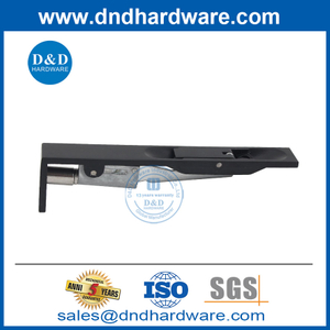6 بوصة مات أسود SS304 عمل رافعة الترباس الترباس للباب الخشبي DDDB001
