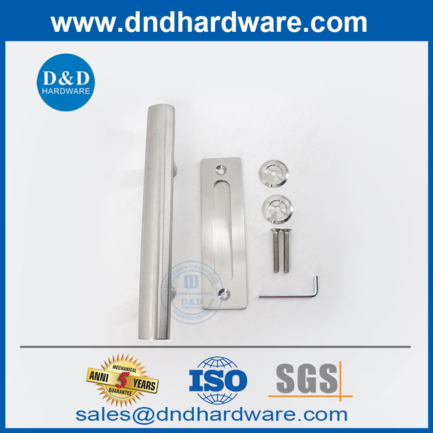 الفولاذ الفضل الفولاذ المقاوم للصدأ مقبض الباب الحديثة مقبض باب الحظيرة ddbd101