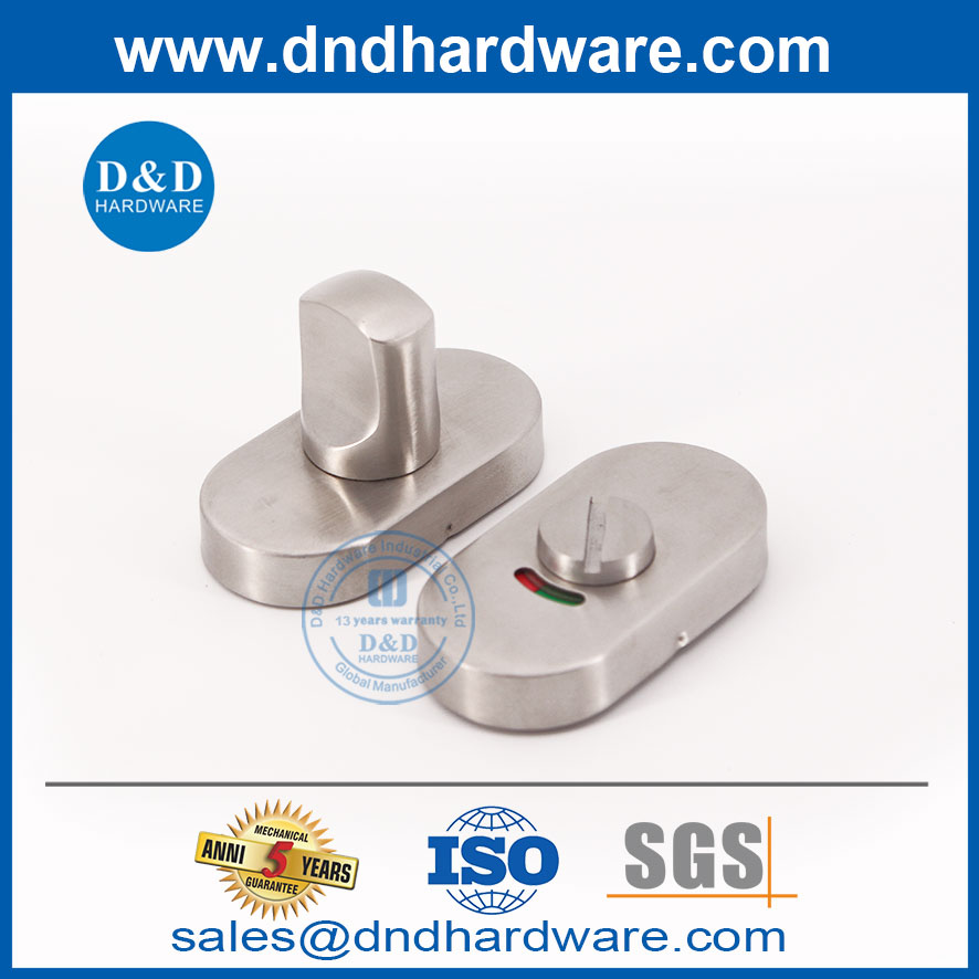 SS304 Market Evalet Type Thumbturn وإطلاقه مع مؤشر DDIK010