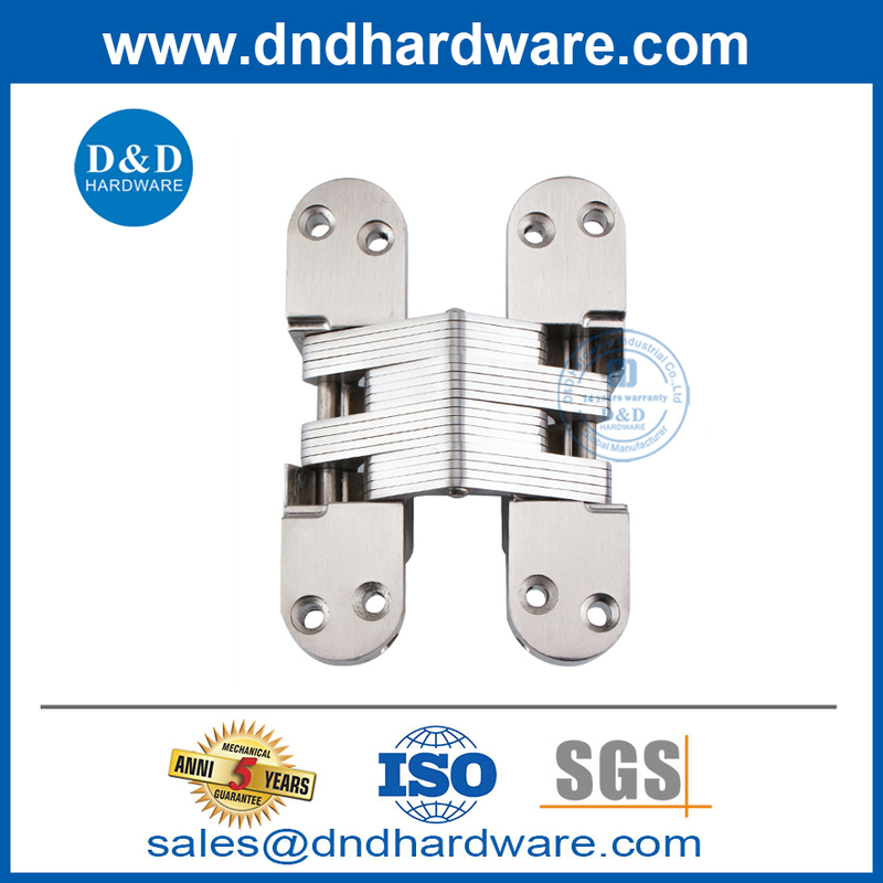 الفولاذ المقاوم للصدأ/سبيكة الزنك مخفي الباب المخفي مفصلات DDCH007