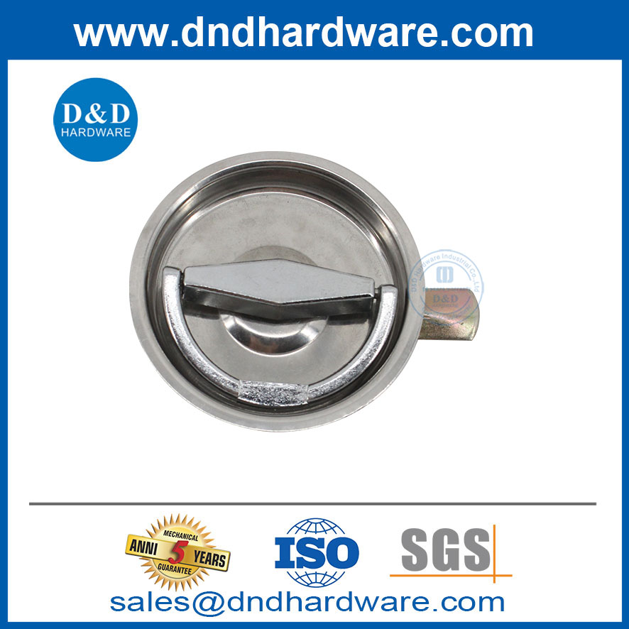 الفولاذ المقاوم للصدأ 304 لوحة سبيكة الزنك سبيكة الحريق بكرة الخزانة Lock-DDDA001